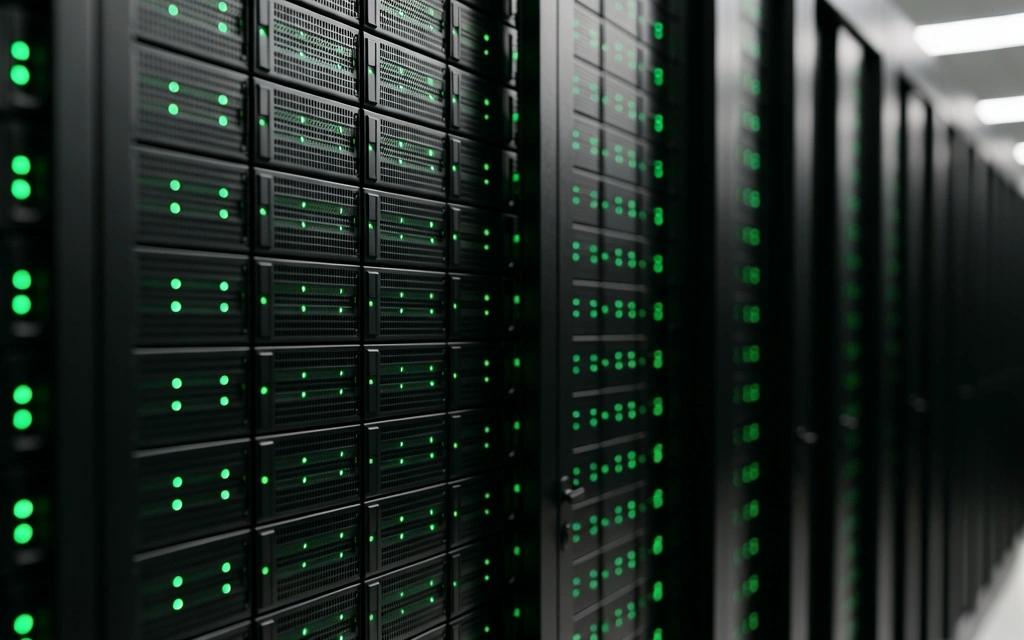 Server infrastructure for quantitative data processing